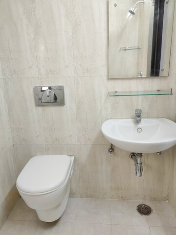Bathroom in 3 BHK Apartment at Amna Rolex Estate, Faizabad Road – for Rent