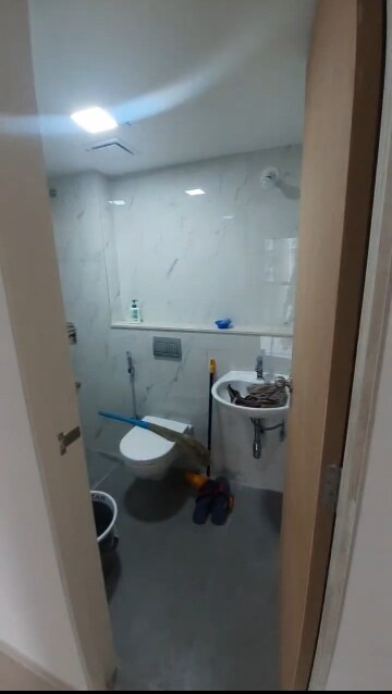 Bathroom in 2.5 BHK Apartment at Lodha Codename Premier, Dombivli East – for Rent