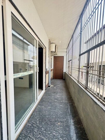 Balcony in 3 BHK Apartment at Shipra Srishti, Ahinsa Khand 1 – for Rent