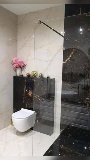 Bathroom in 1 BHK Apartment at Saket – for Rent