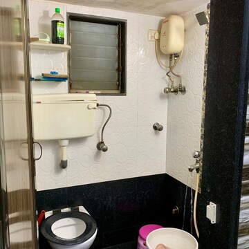 Bathroom in 2 BHK Apartment at New Shantivan, Andheri West – for Rent