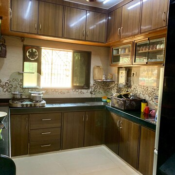 Kitchen in 2 BHK Apartment at New Shantivan, Andheri West – for Rent