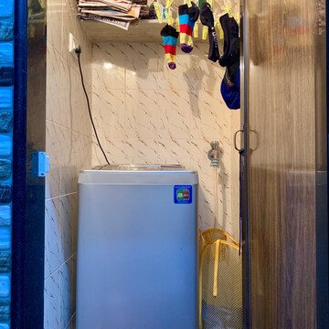 Bathroom in 2 BHK Apartment at New Shantivan, Andheri West – for Rent