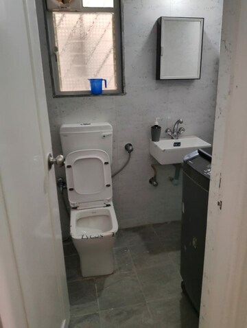 Bathroom in 2 BHK Apartment at Mira Recidency, Kalyani Nagar – for Rent