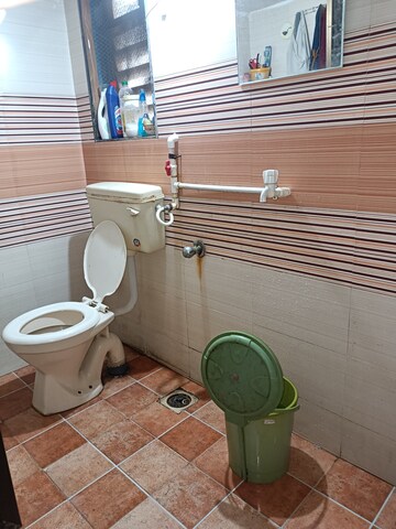 Bathroom in 3 BHK Apartment at Vasai Manor CHS, Vasai West – for Sale