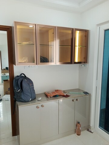 Kitchen in 2.5 BHK Apartment at Aparna Sarovar Zenith, Nallagandla – for Rent