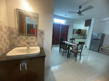 Living Room in 2.5 BHK Apartment at Aparna Sarovar Zenith, Nallagandla – for Rent