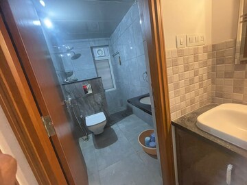 Bathroom in 2.5 BHK Apartment at Aparna Sarovar Zenith, Nallagandla – for Rent
