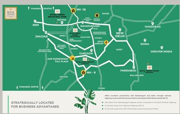  Industrial Plot – Map Location View at Mattan - for Sale