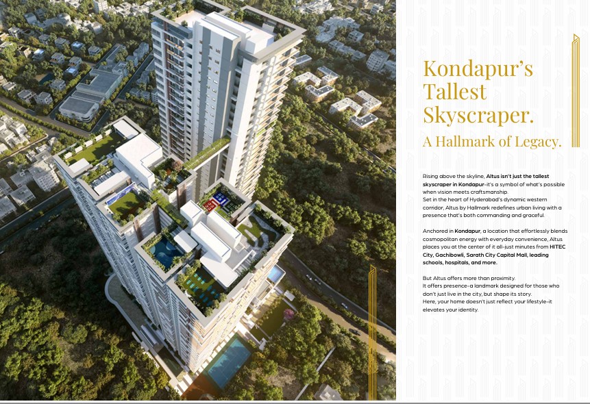 3 BHK + Study Room Apartment For Sale in Hallmark Altus