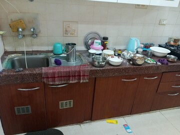 Kitchen in 3 BHK Apartment at Verizon Metropolitan, Kondapur – for Rent