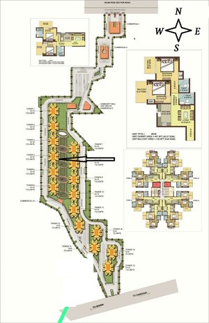 Master Plan in 2 BHK Apartment at GLS Arawali Homes, Sohna Sector 4 – for Sale