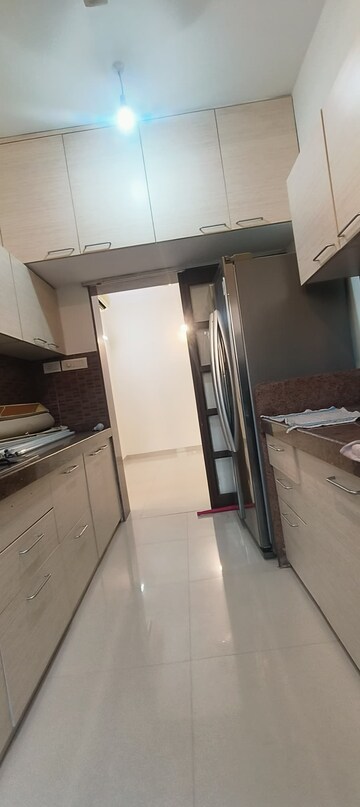 Kitchen in 2 BHK Apartment at Rustomjee Oriana, Bandra East – for Rent