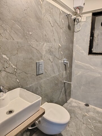Bathroom in 2 BHK Apartment at Monarch Apartment, Santacruz West – for Rent