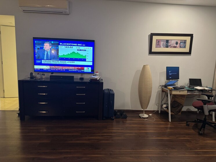 Living Room, panchshil-one-north 4 Bedroom 5413 Sq.Ft. Apartment In Magarpatta City Pune 8693882