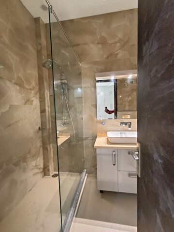 Bathroom in 3 BHK Builder Floor at Shivalik Colony – for Rent