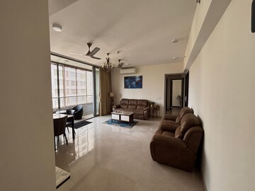 Living Room in 2.5 BHK Apartment at Piramal Vaikunth, Balkum Pada – for Rent