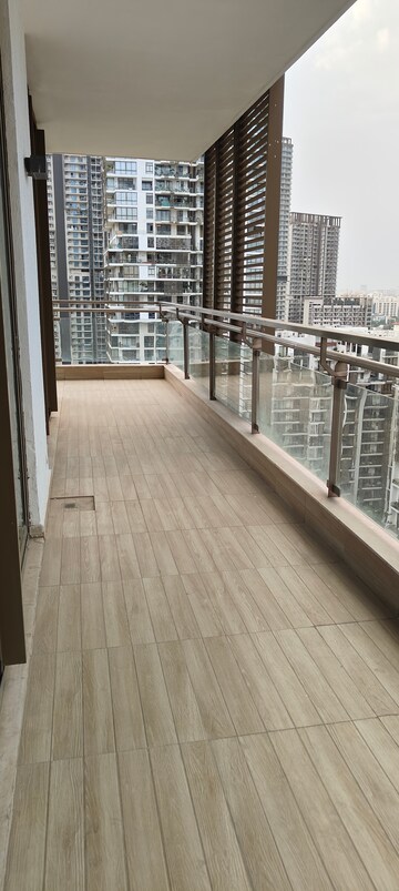 Balcony in 3 BHK Apartment at M3M Golf Estate, Sector 65 – for Rent