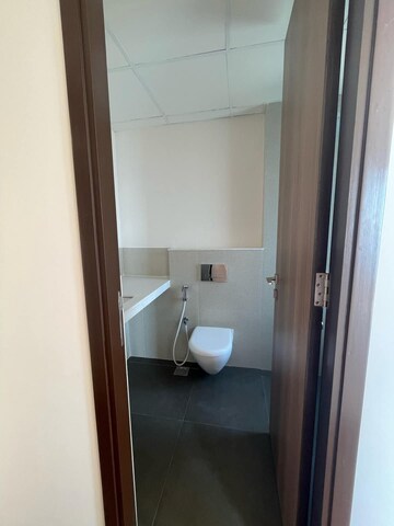 Bathroom in 3 BHK Apartment at Piramal Vaikunth, Balkum Pada – for Rent