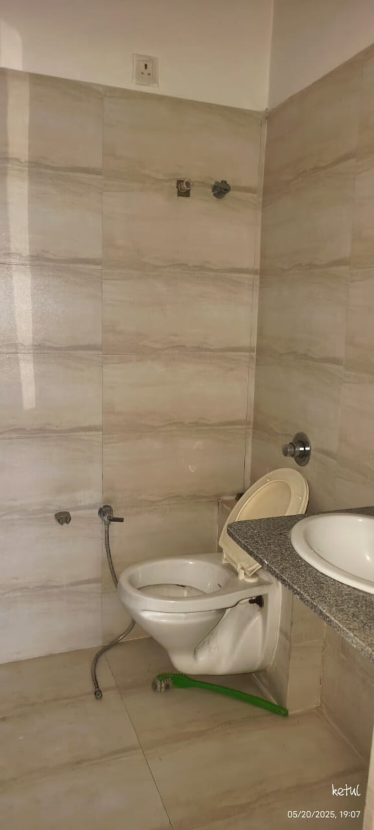 Bathroom, makarba 2 Bedroom 1200 Sq.Ft. Apartment In Makarba Ahmedabad 8694113