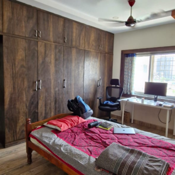 Bedroom in 2 BHK Builder Floor at Kondapur – for Rent