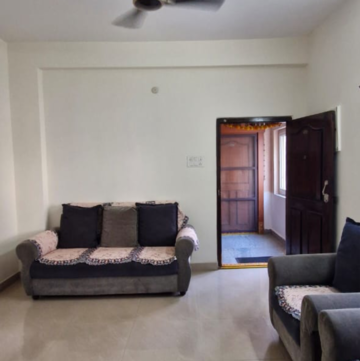 Living Room in 2 BHK Builder Floor at Kondapur – for Rent