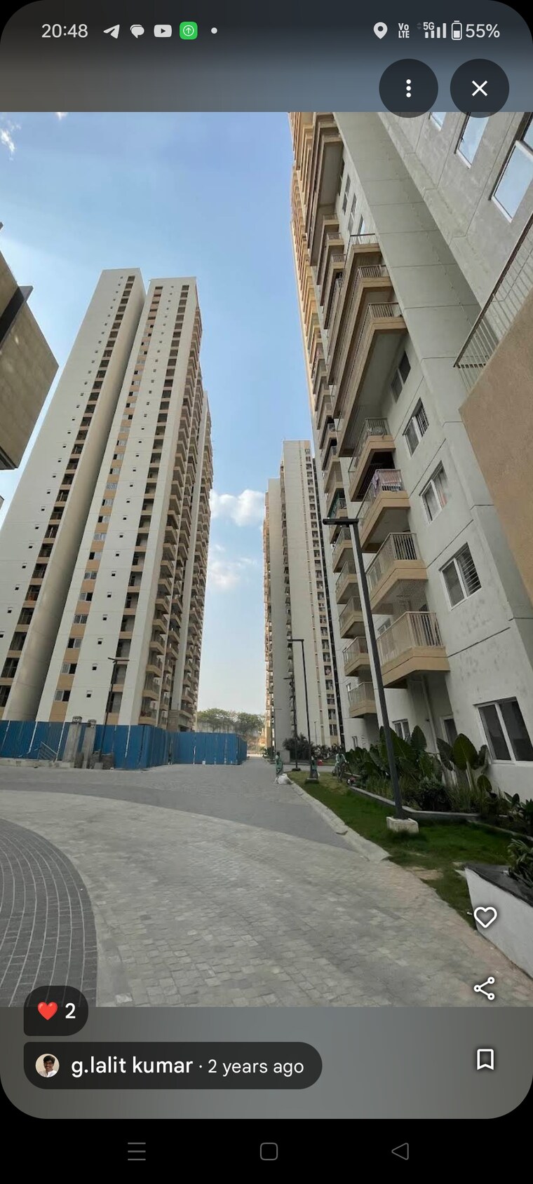 Exterior View, incor-one-city 3 Bedroom 1931 Sq.Ft. Apartment In Kukatpally Hyderabad 8694168
