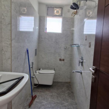 Bathroom in 3 BHK Builder Floor at Kondapur – for Rent