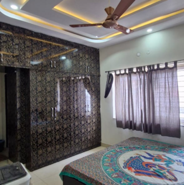 Bedroom in 3 BHK Builder Floor at Kondapur – for Rent