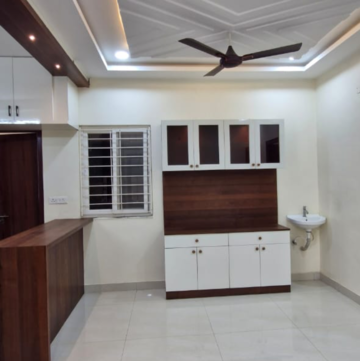 Kitchen in 3 BHK Builder Floor at Kondapur – for Rent