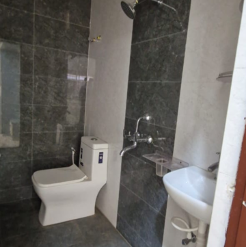 Bathroom in 3 BHK Builder Floor at Kondapur – for Rent