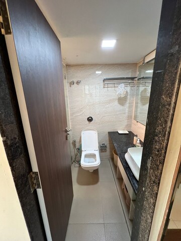 Bathroom in 3 BHK Apartment at Juhu – for Rent