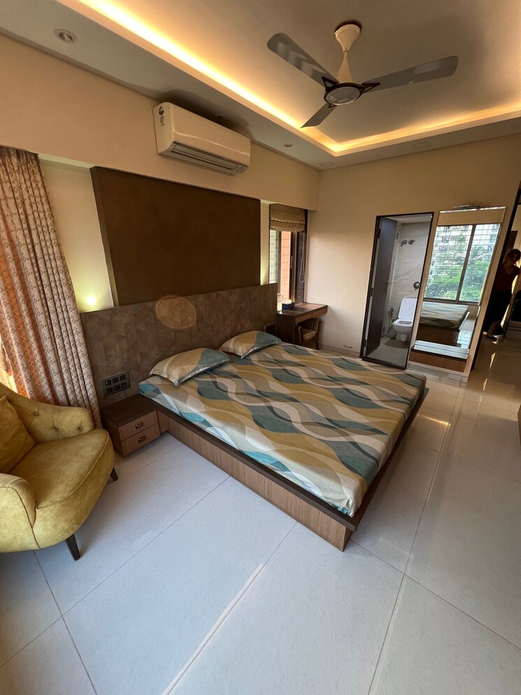 Bedroom, juhu 3 Bedroom 1600 Sq.Ft. Apartment In Juhu Mumbai 8694237