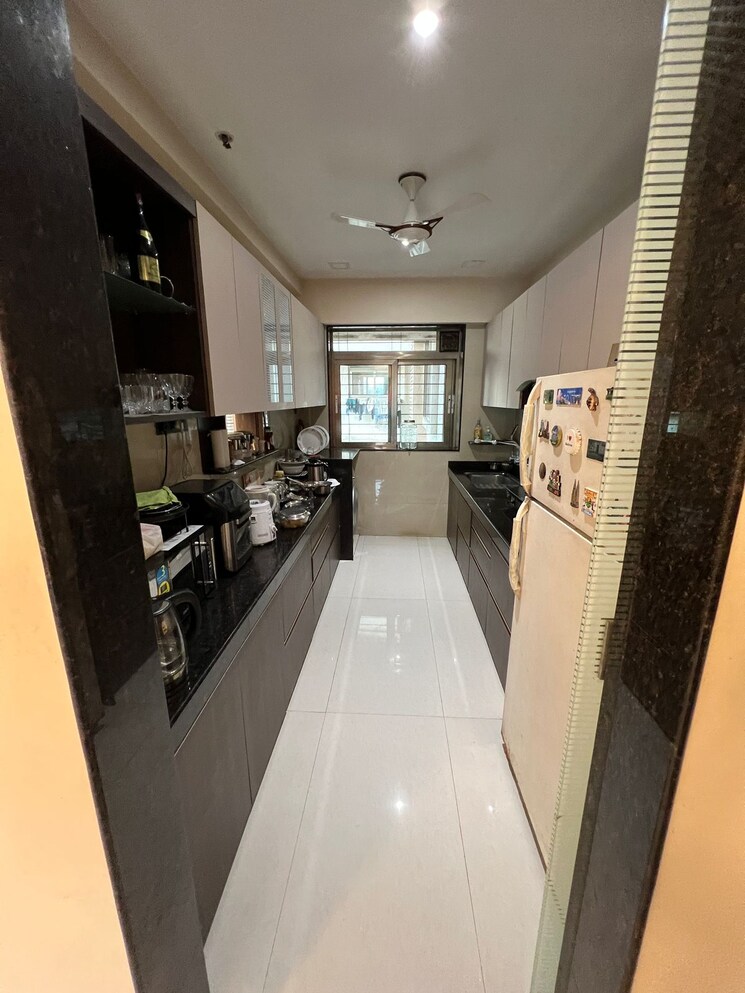 Kitchen, juhu 3 Bedroom 1600 Sq.Ft. Apartment In Juhu Mumbai 8694237