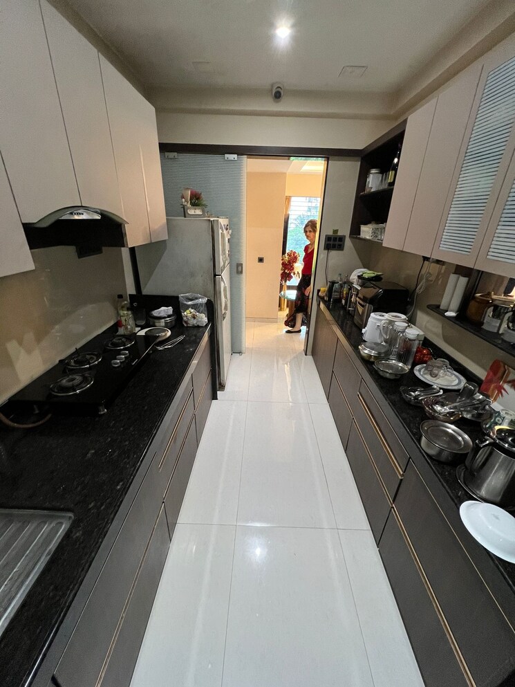 Kitchen, juhu 3 Bedroom 1600 Sq.Ft. Apartment In Juhu Mumbai 8694237
