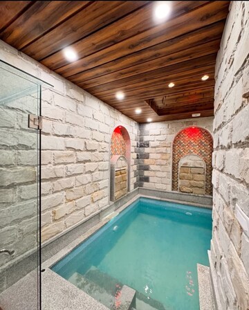 Swimming Pool in 5 BHK Independent House at Gandhi Path – for Sale