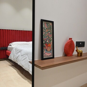 Bedroom in 3 BHK Apartment at Piramal Vaikunth, Balkum Pada – for Rent