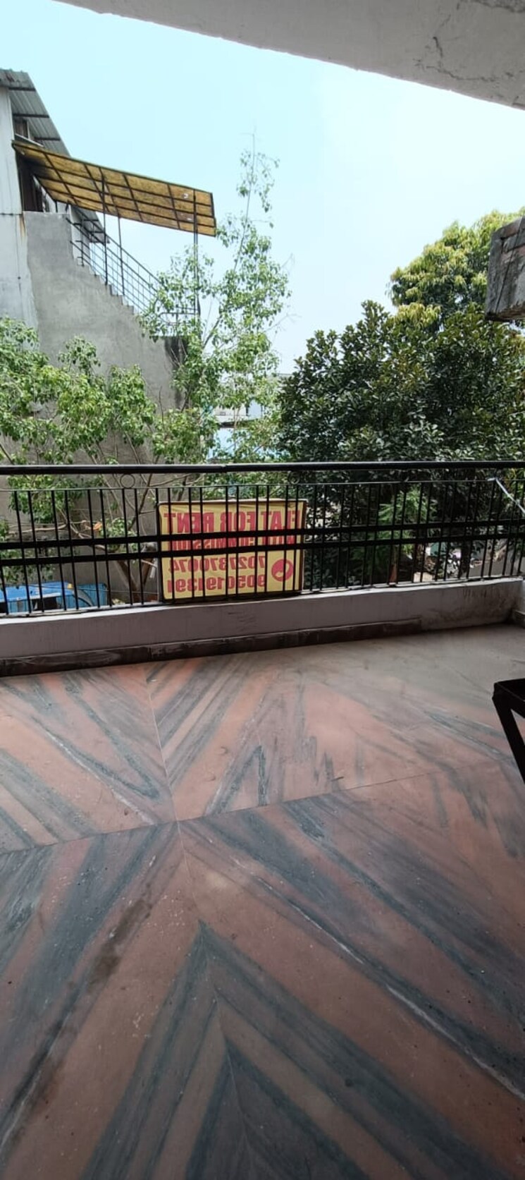 Balcony, new ashok nagar 2 Bedroom 650 Sq.Ft. Builder Floor In New Ashok Nagar Delhi 8694343