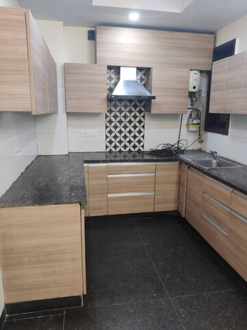 Kitchen in 3 BHK Builder Floor at Malviya Nagar – for Rent