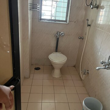 Bathroom in 2 BHK Apartment at Sankalp II, Riddhi Gardens – for Rent