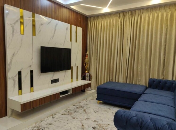 Living Room, shweta-park 2 Bedroom 900 Sq.Ft. Apartment In Thergaon Pune 8694390