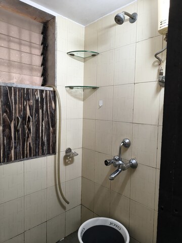 Bathroom in 1 BHK Apartment at Sai Milan CHS, Worli – for Rent