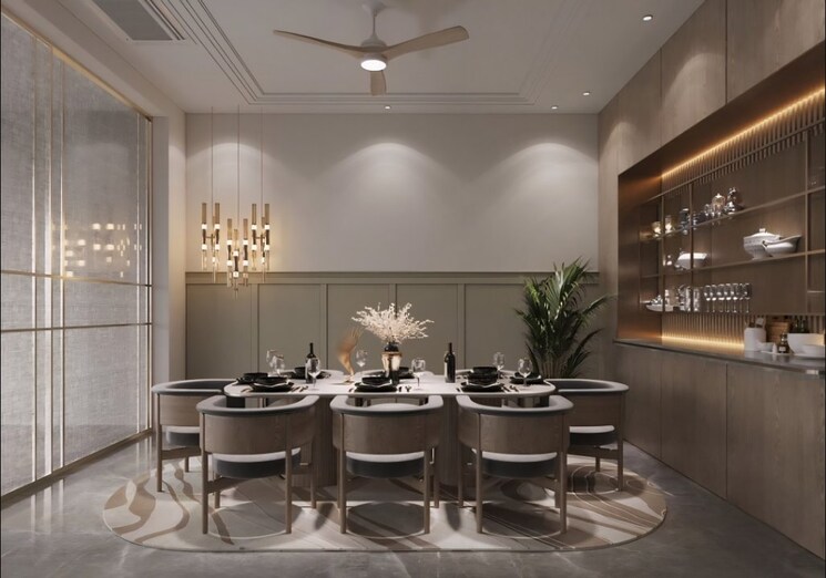 Living Room, dlf-the-crest 4 Bedroom 3529 Sq.Ft. Apartment In Sector 54 Gurgaon 8694403