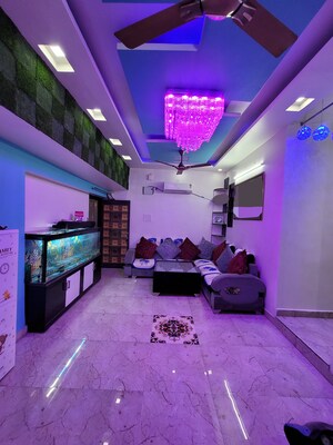 Living Room in 4 BHK Builder Floor at Dilshad Colony – for Sale