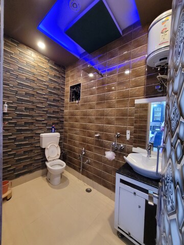 Bathroom in 4 BHK Builder Floor at Dilshad Colony – for Sale
