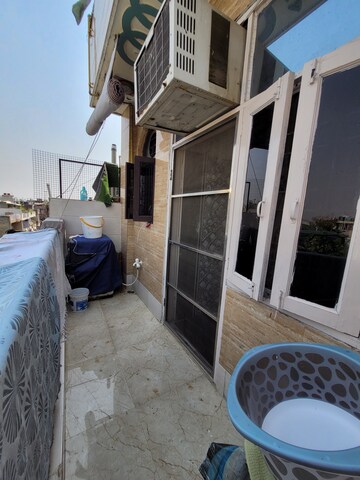 Balcony in 4 BHK Builder Floor at Dilshad Colony – for Sale