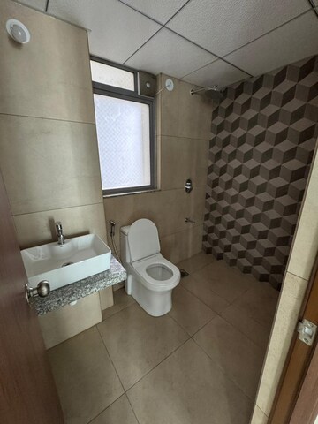 Bathroom in 2 BHK Apartment at Kalpataru Immensa, Kolshet Road – for Rent
