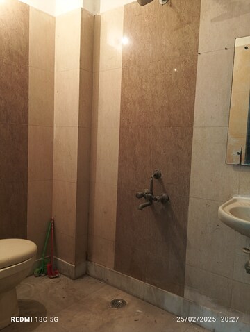Bathroom in 2 BHK Builder Floor at Saket – for Rent