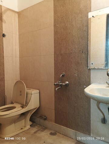 Bathroom in 2 BHK Builder Floor at Saket – for Rent