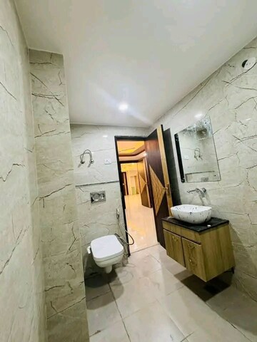 Bathroom in 2 BHK Builder Floor at Saket – for Rent